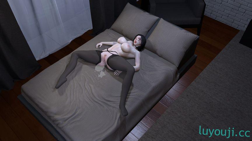 【3D全彩/无修】寝取他人人妻-人妻和丈夫一边打电话一边被艹 [完/NTR人妻]【116M】